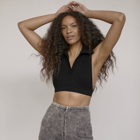 Collared Bra Top - Picture 6 of 7